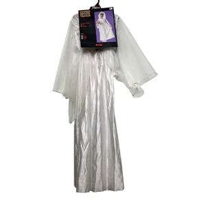 Totally Ghoul Girls Bride Halloween Costume Dress Headpiece Medium 8-10 Kmart